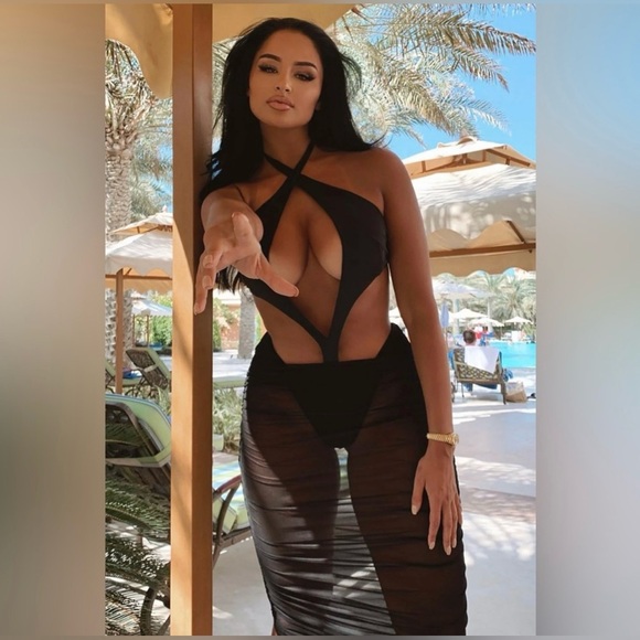 Fashion Nova Other - 🖤 New 🖤 Fashion Nova Selena Cutout One Piece Sunsuit Size Small 🖤